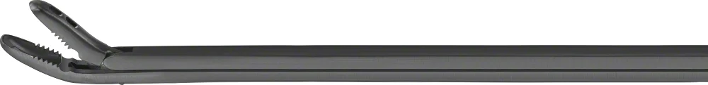 B. Braun Noir® Rongeur, detachable, angled upwards, 150 °, 180 mm (7"), serrated, blade length: 12 mm, jaw width: 3 mm (FH963B)
