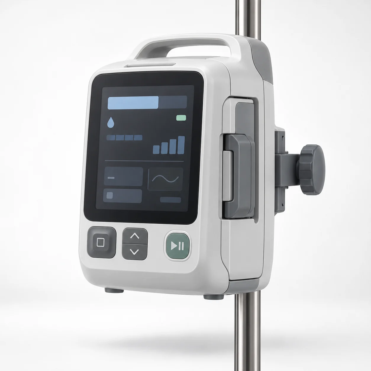 Volumetric infusion pump