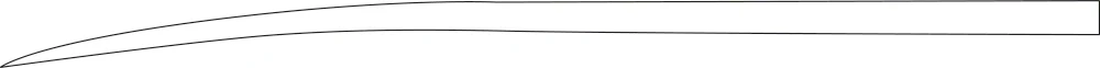 B. Braun LAMBOTTE Osteotome, curved, without handle, 230 mm (9"), width: 13 mm (MB652R)