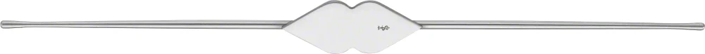 B. Braun BOWMAN Double Ended Probe (Eye Probe), straight, 130 mm (5 1/8"), double ended, malleable, bulb-headed tip, Ø 1.40 mm, 1.30 mm (OB512)