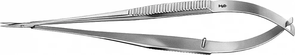 B. Braun Micro Scissors, straight, sharp/sharp, 105 mm (4 1/8"), flat handle (OC496R)