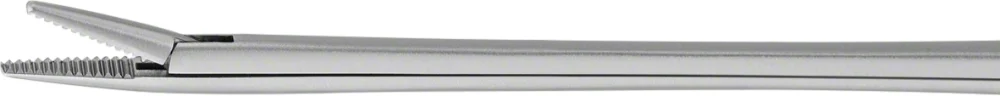 B. Braun HARTMANN-WULLSTEIN Micro Ear Forceps (Micro grasping Forceps), straight, 140 mm (5 1/2"), work. length: 85 mm, jaw length: 8 mm, jaw width: 1 mm, serrated (OF414R)
