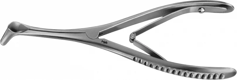 B. Braun TIECK-HALLE Nasal Specula, for children, 135 mm (5 1/4"), work. length: 17 mm, jaw width: 3.50 mm (OK035R)