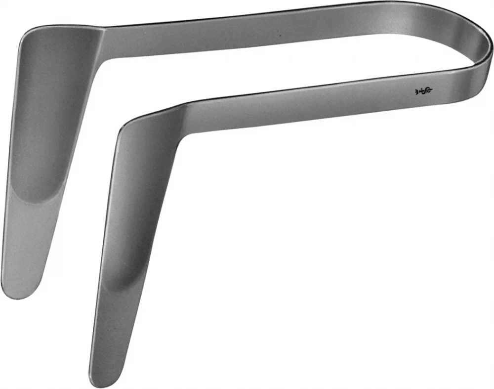 B. Braun ST. CLAIR THOMPSON Nasal Specula, 73 mm (3"), work. length: 51 mm, jaw width: 8 mm (OK071R)