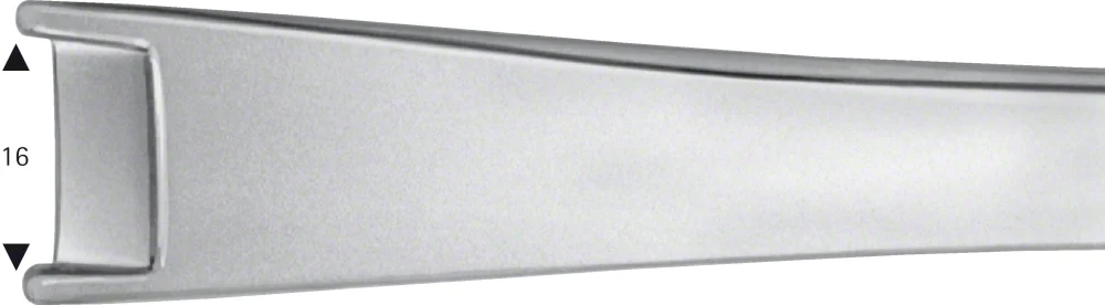 B. Braun CINELLI Osteotome, straight, with handle, 160 mm (6 1/4"), width: 16 mm (OL329R)