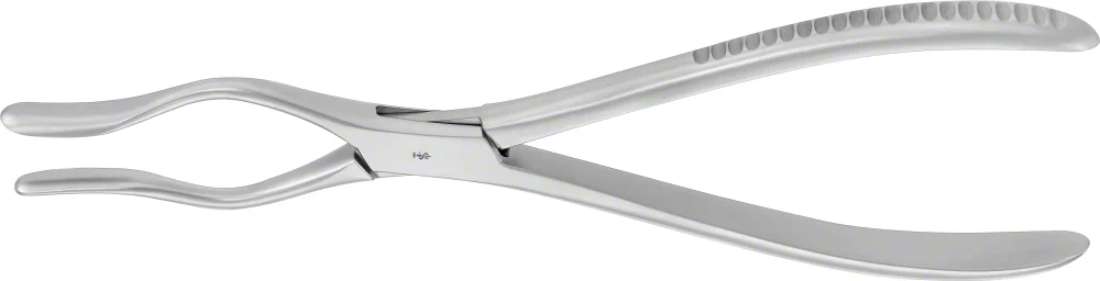 B. Braun WALSHAM Septum Forceps, straight, 220 mm (8 3/4"), jaw: smooth, left, article OL472R