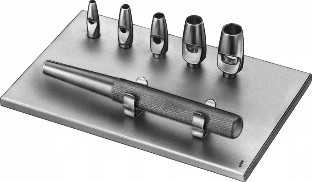 B. Braun KEYES Dermal Punch, complete instrument, straight, article OL670R