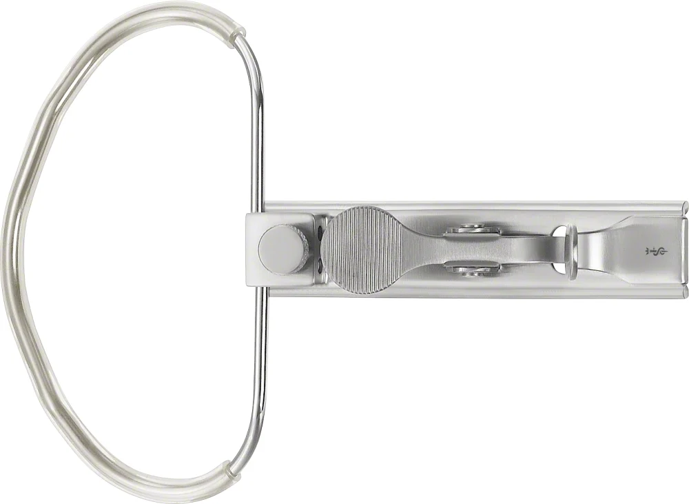 B. Braun MC IVOR Mouth Gag (Tongue Depressor), frame only, 140 mm (5 1/2"), width: 100 mm, w/silicone padding (OM104R)