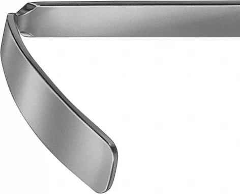 B. Braun Mouth Gag (Tongue Depressor), blade only, 140 mm (5 1/2"), jaw depth: 78 mm, jaw width: 22 mm (OM151R)
