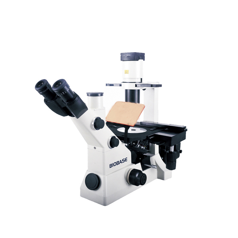 BIOBASE manufacturer product photograph of inverted biological microscope (BMI-202)