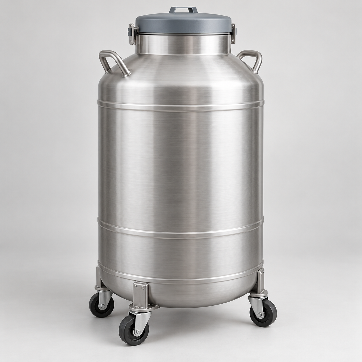 Large laboratory cryogenic liquid-nitrogen storage vessel