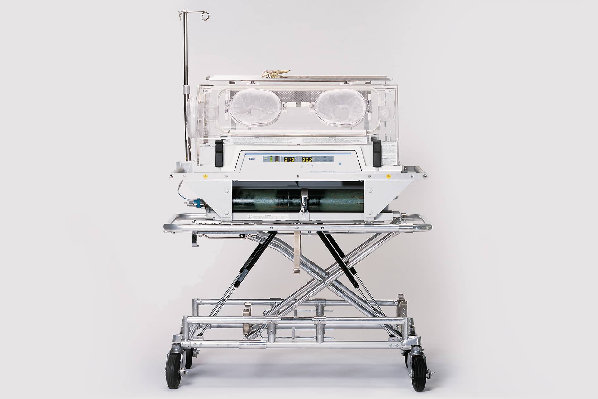Dräger Isolette TI500 neonatal transport incubator, official manufacturer product image