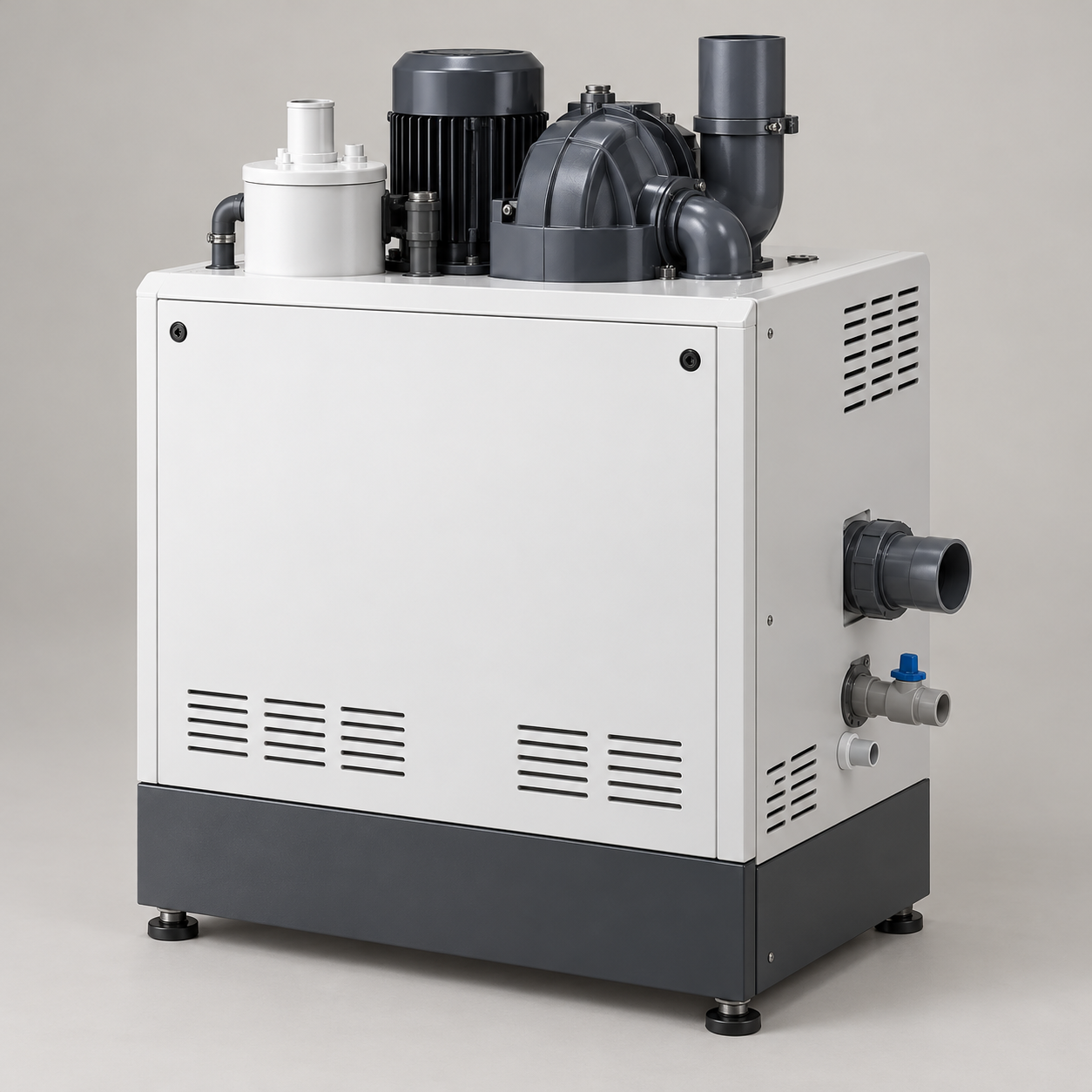 compact central dental wet suction unit
