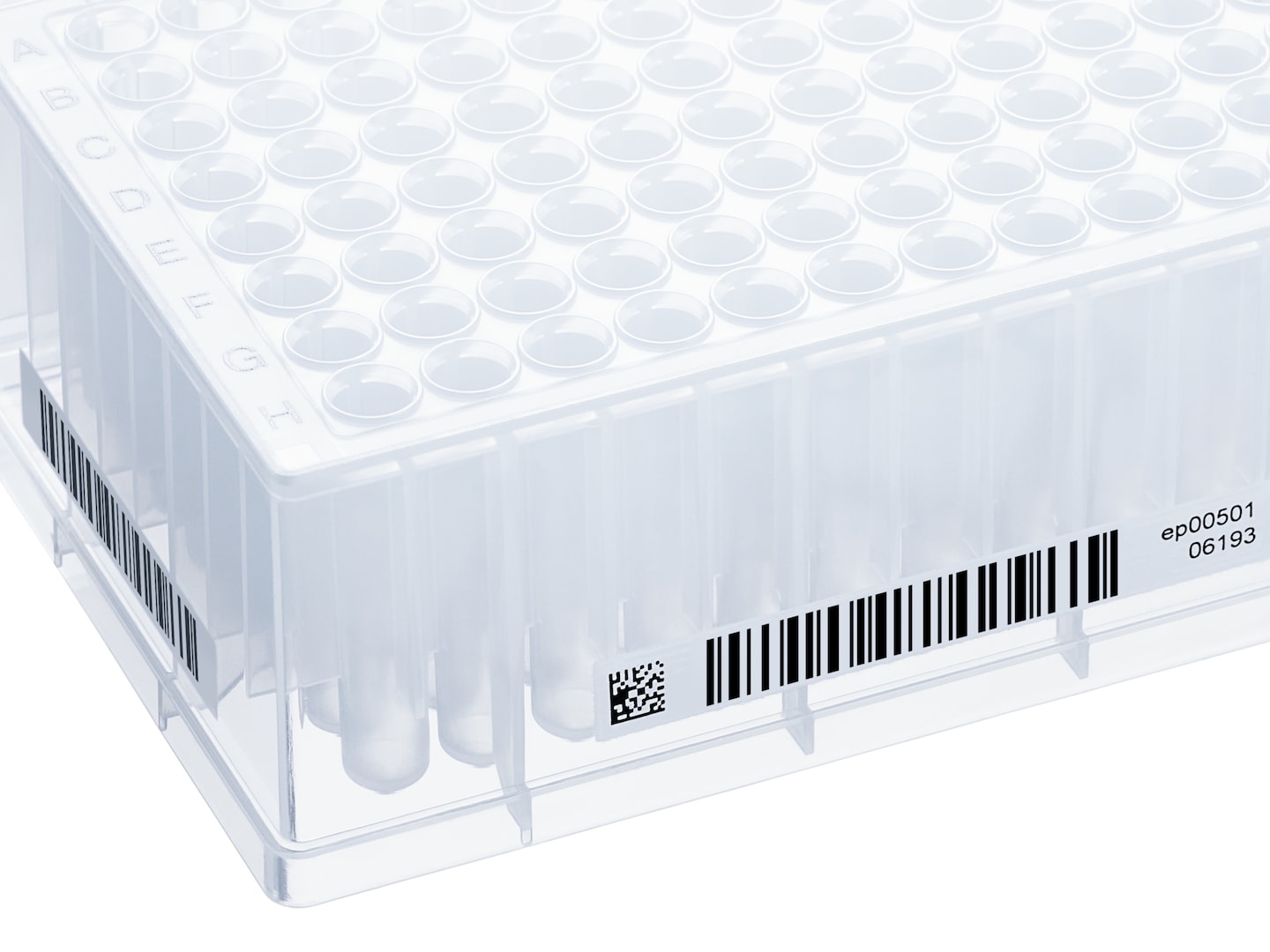 Official Eppendorf product-family image for Eppendorf SafeCode Plates (barcoded)
