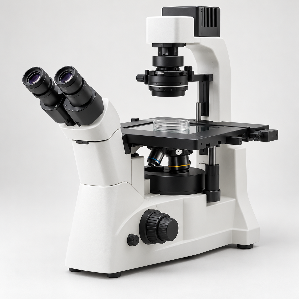 Inverted microscope for cell culture observation