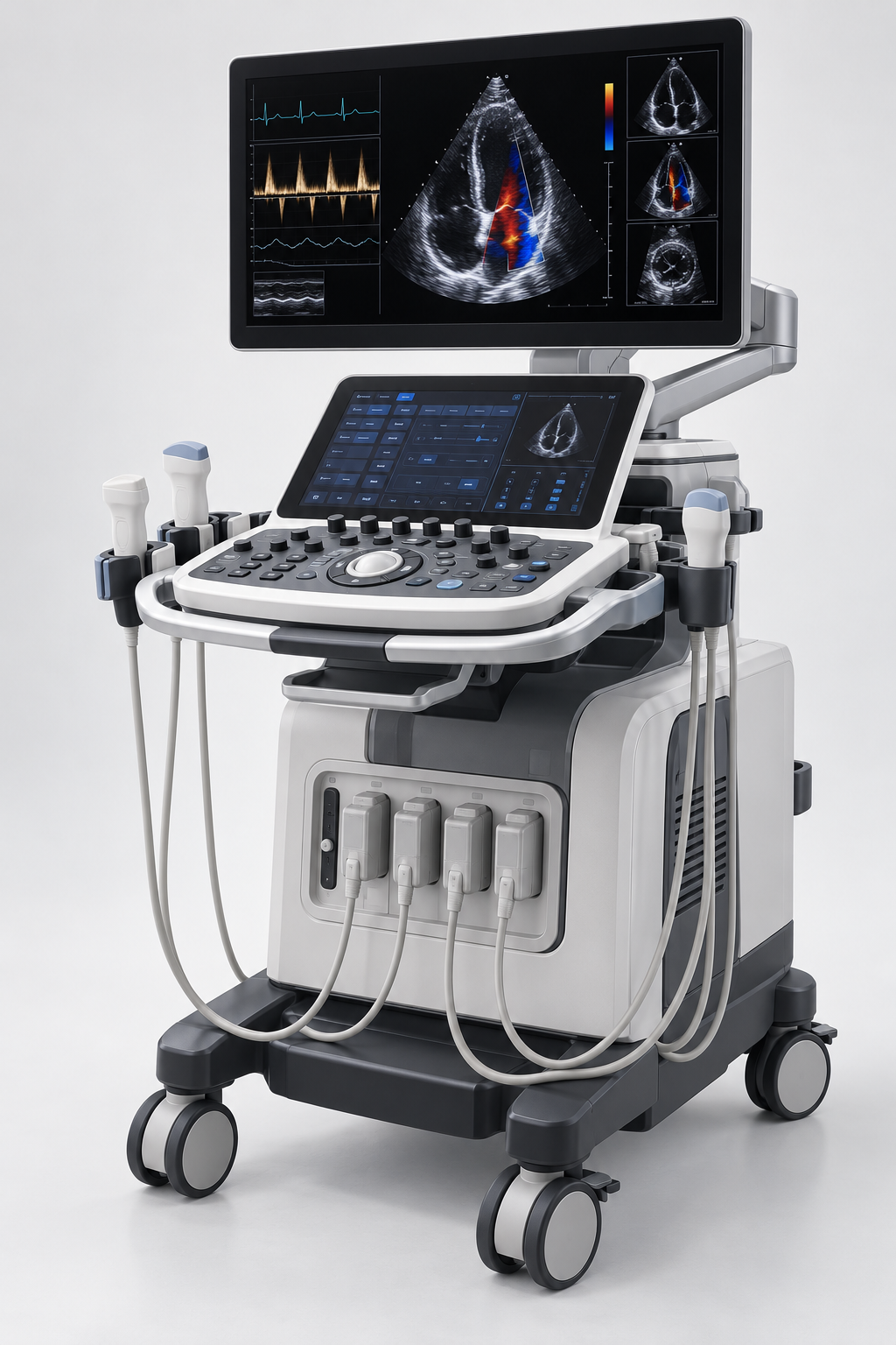 Generic cardiovascular echocardiography ultrasound system