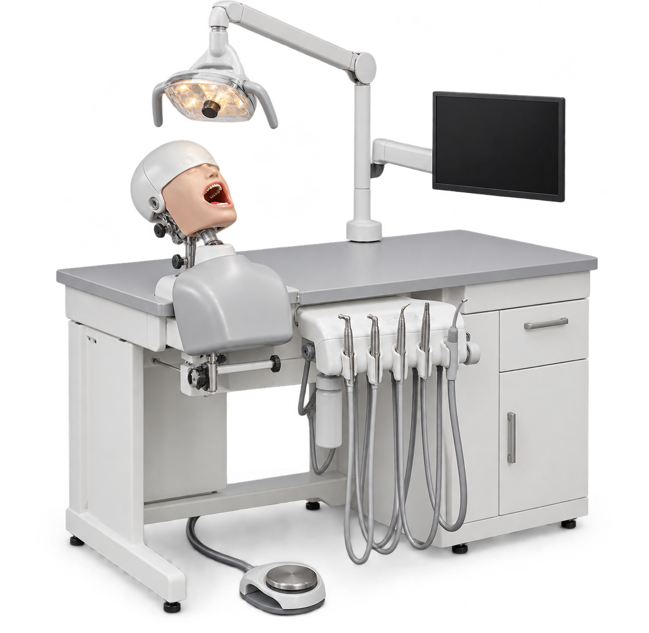 Generic dental simulation training station