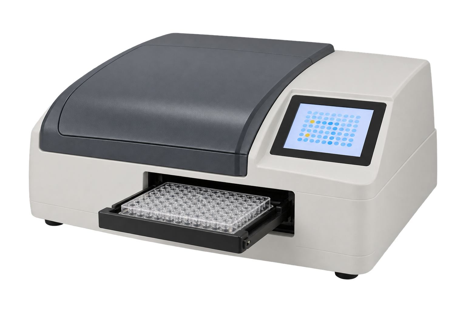 Generic benchtop microplate absorbance reader with 96-well plate