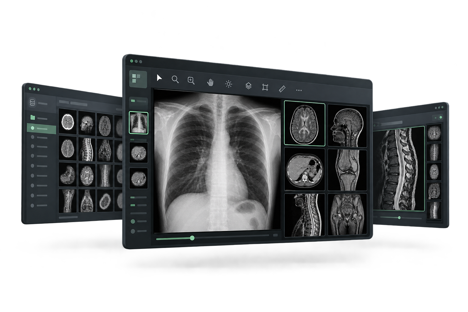 Generic medical imaging software workspace