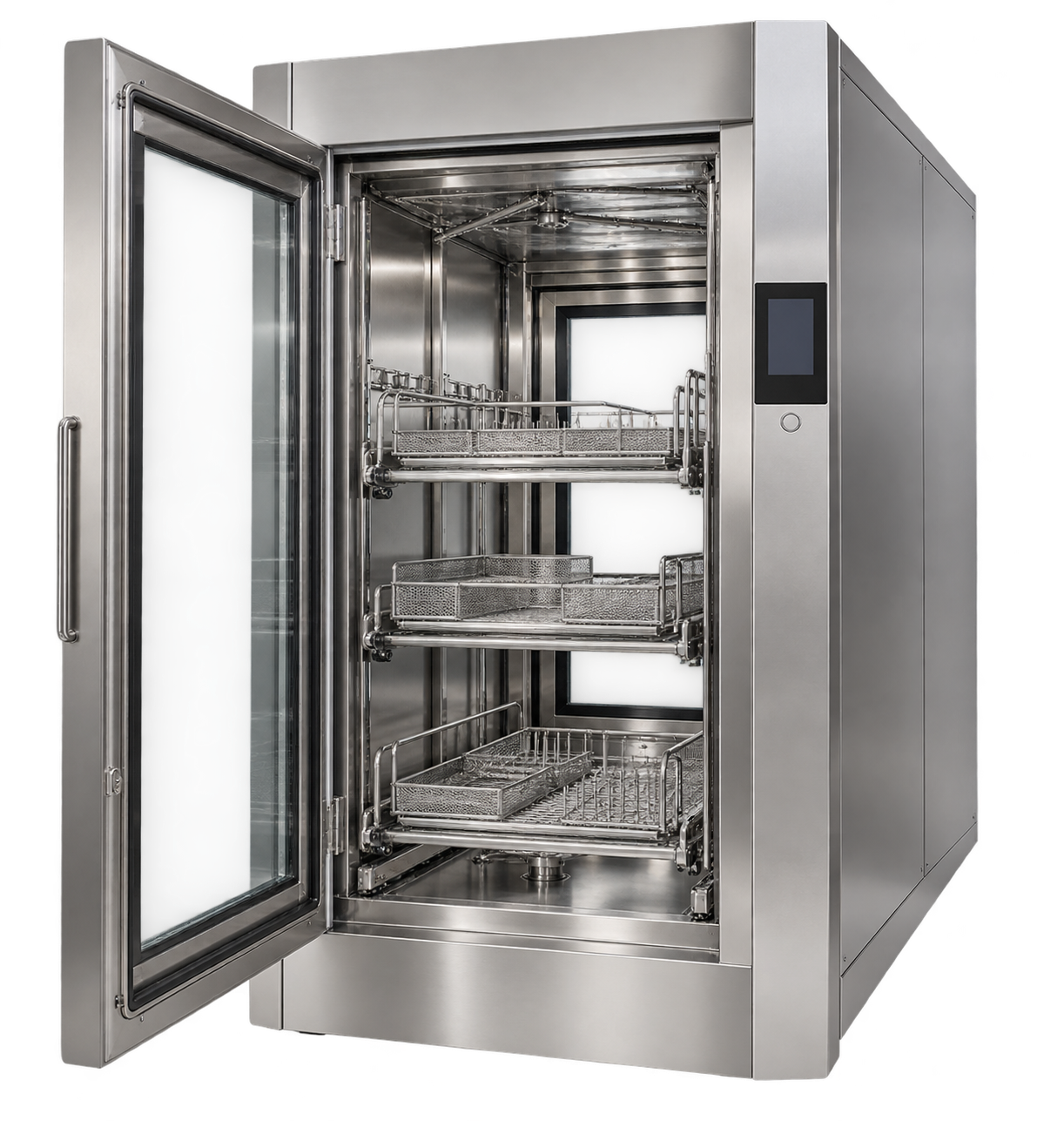 Pass-through instrument washer-disinfector