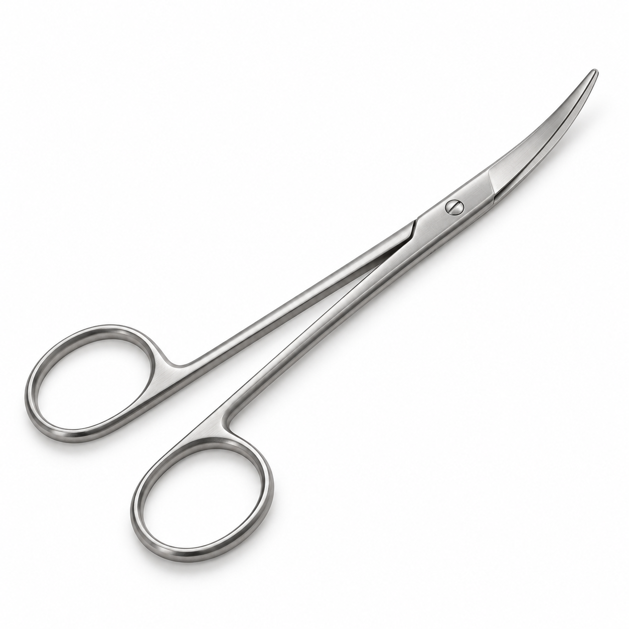 Generic curved scissors equipment-class image; exact Metzenbaum Operating Scissors model not depicted.
