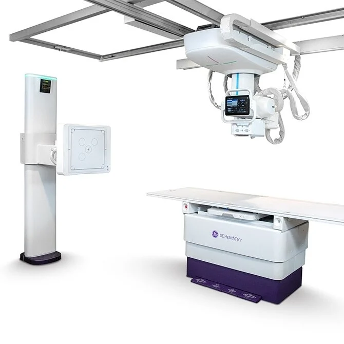 GE HealthCare Definium Tempo Select fixed overhead-tube-suspension digital X-ray system