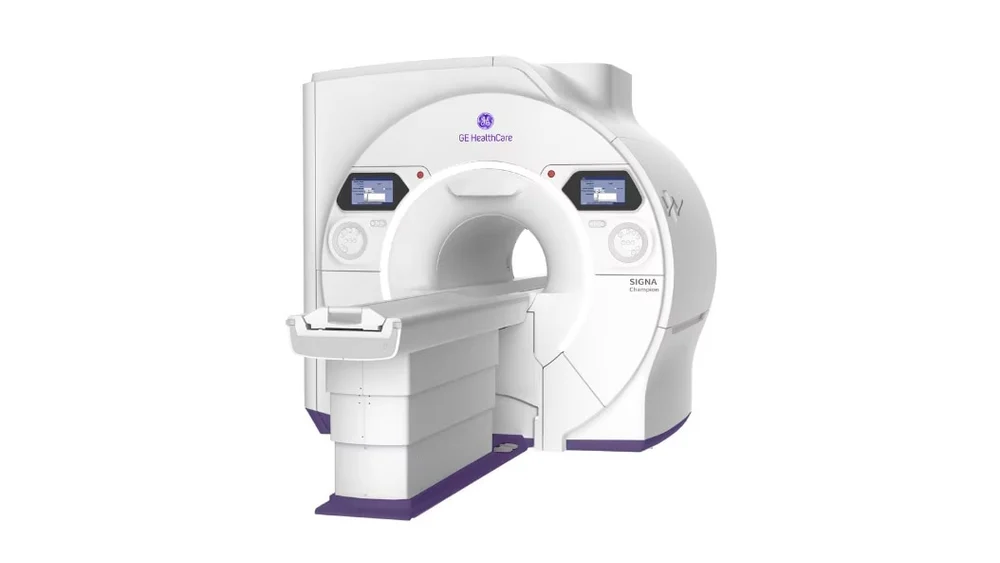GE HealthCare SIGNA Champion 1.5T wide-bore magnetic resonance imaging scanner