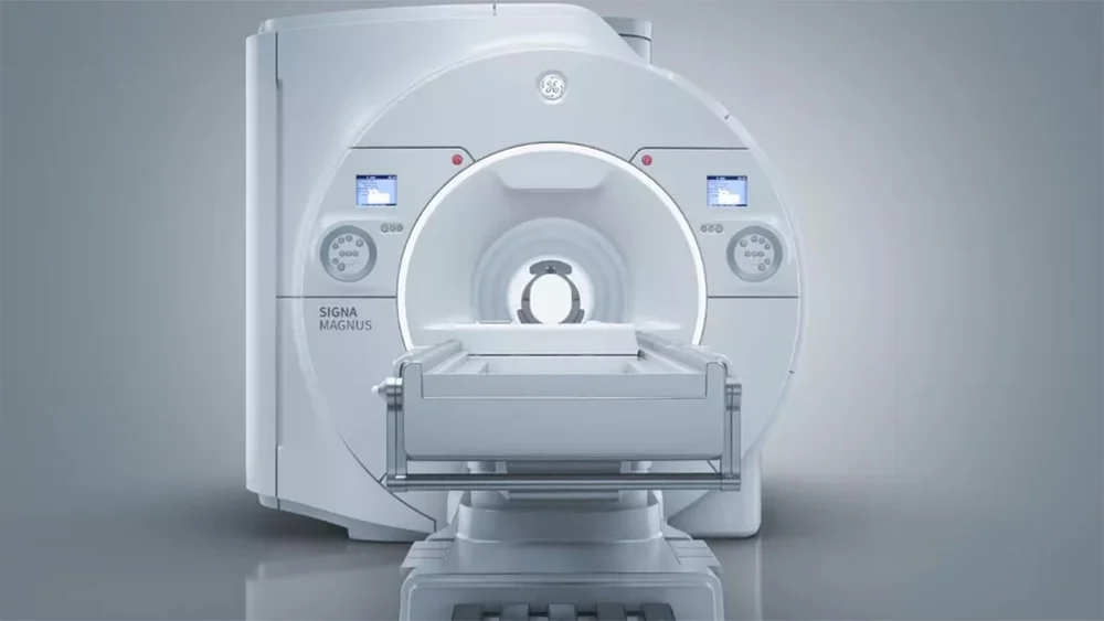 GE HealthCare SIGNA MAGNUS 3T head-only magnetic resonance imaging scanner