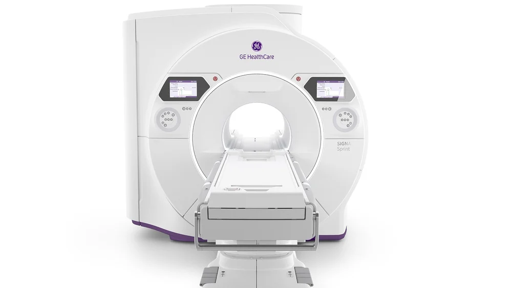 GE HealthCare SIGNA Sprint 1.5T wide-bore magnetic resonance imaging scanner