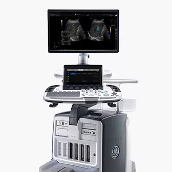 GE HealthCare LOGIQ E10 manufacturer product image; configuration is confirmed by quotation