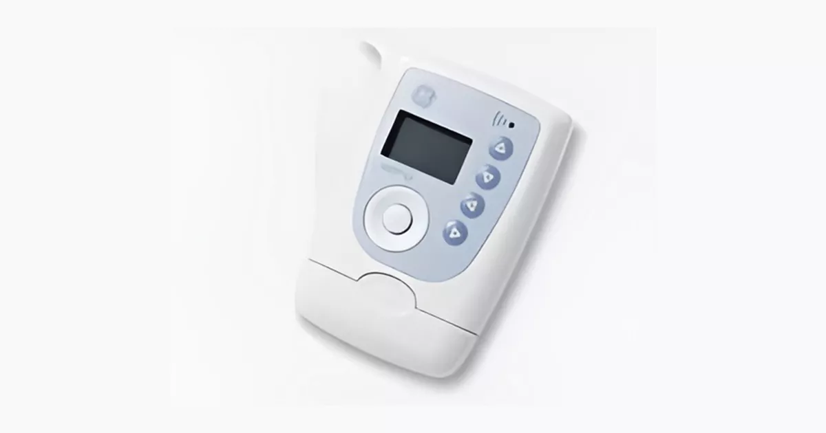 GE HealthCare SEER 12 12-channel Holter recorder, isolated official product image