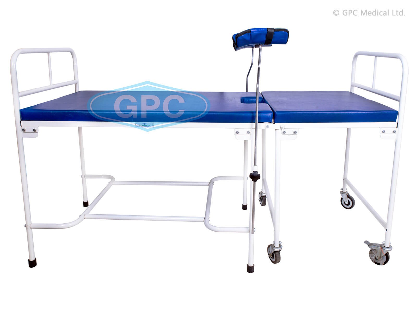 GPC Medical GHF30.02 two-section delivery bed, official manufacturer product image