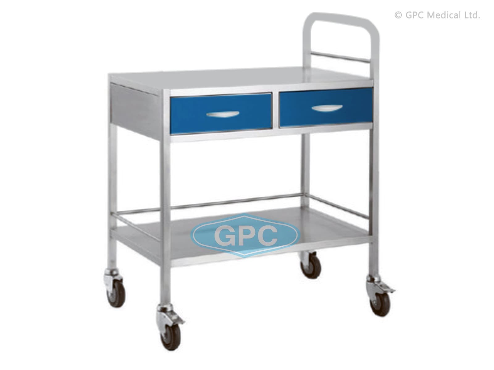 GPC Medical GHF84.01 utility trolley, official manufacturer product image