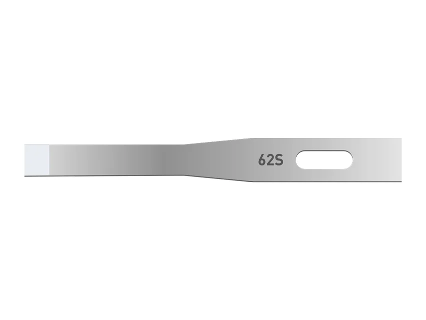 Official GIMA catalogue image for GIMA CHISEL MICROSURGICAL BLADES - size 62S - podology, article 22553