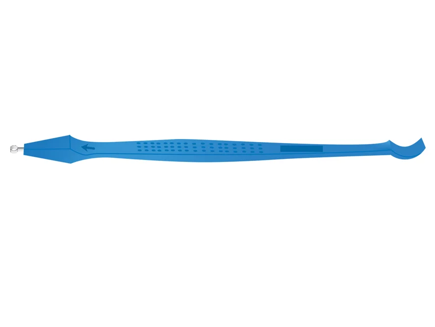 Official GIMA catalogue image for GIMA DERMAL CURETTE WITH SCRAPER diameter 2 mm, article 22562