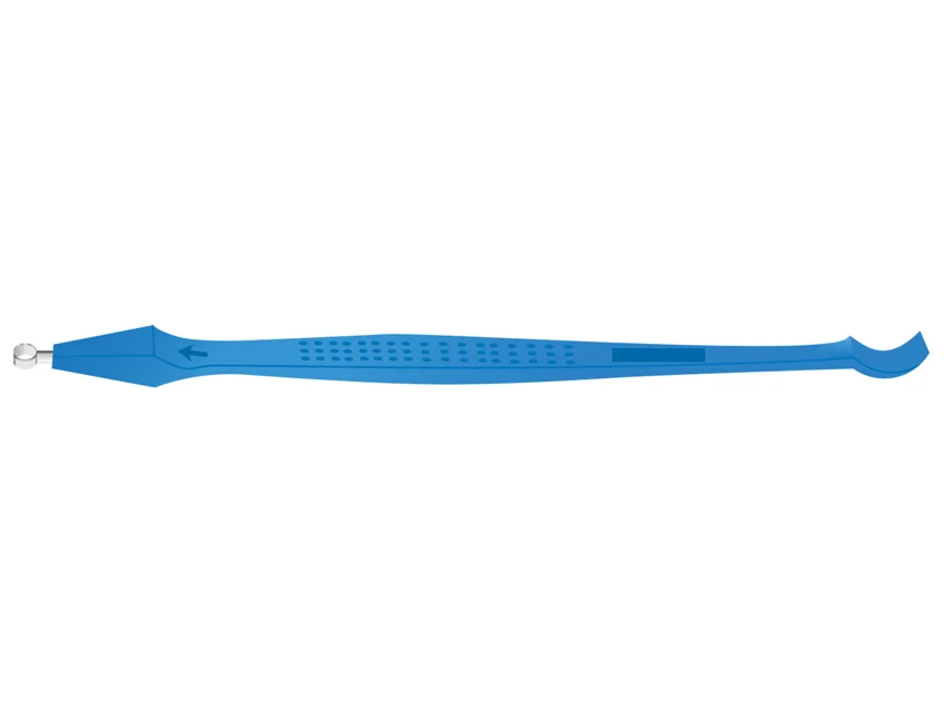 Official GIMA catalogue image for GIMA DERMAL CURETTE WITH SCRAPER diameter 4 mm, article 22564