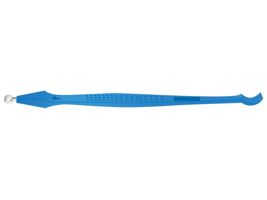 Official GIMA catalogue image for GIMA DERMAL CURETTE WITH SCRAPER diameter 5 mm, article 22565
