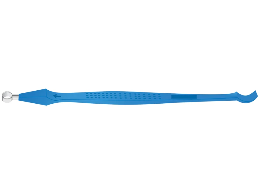 Official GIMA catalogue image for GIMA DERMAL CURETTE WITH SCRAPER diameter 7 mm, article 22567