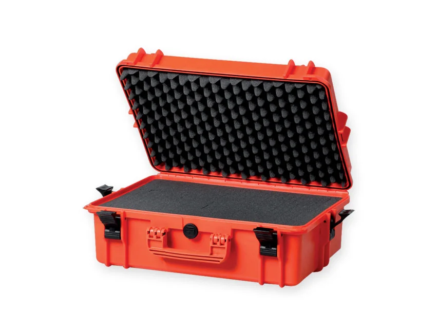 GIMA catalogue image for GIMA CASE 430 with internal foam - orange, article 27226
