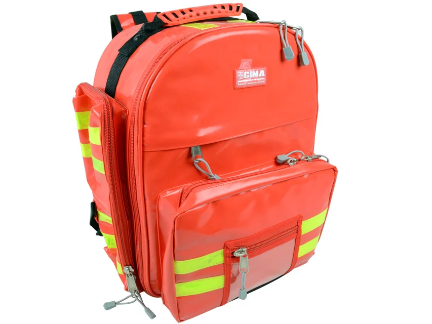 Official GIMA catalogue image for "GIMA 12" EMERGENCY RUCKSACK PVC COATED, article 34165