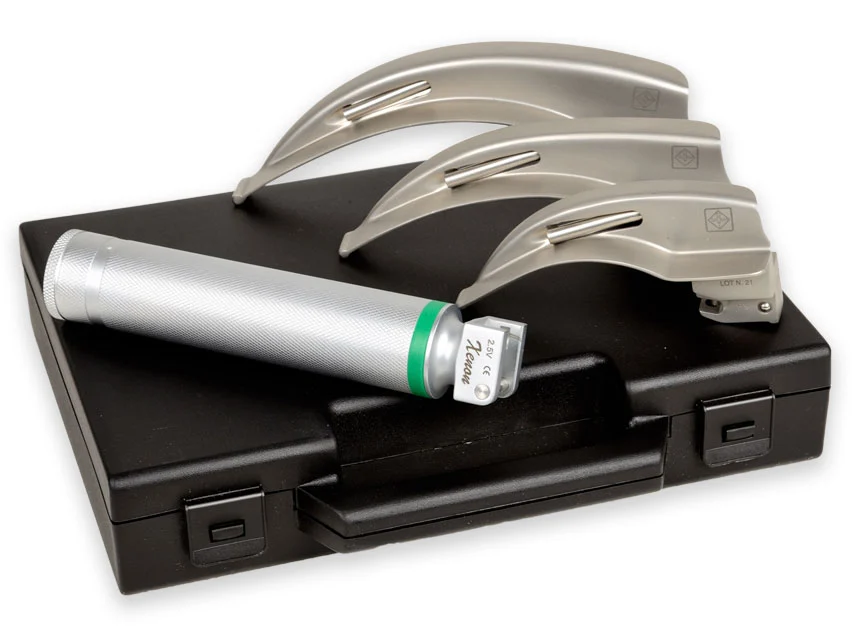 Official GIMA catalogue image for "GIMA GREEN" ADULT SET 3 BLADES MC-INTOSH 2-3-4, article 34452