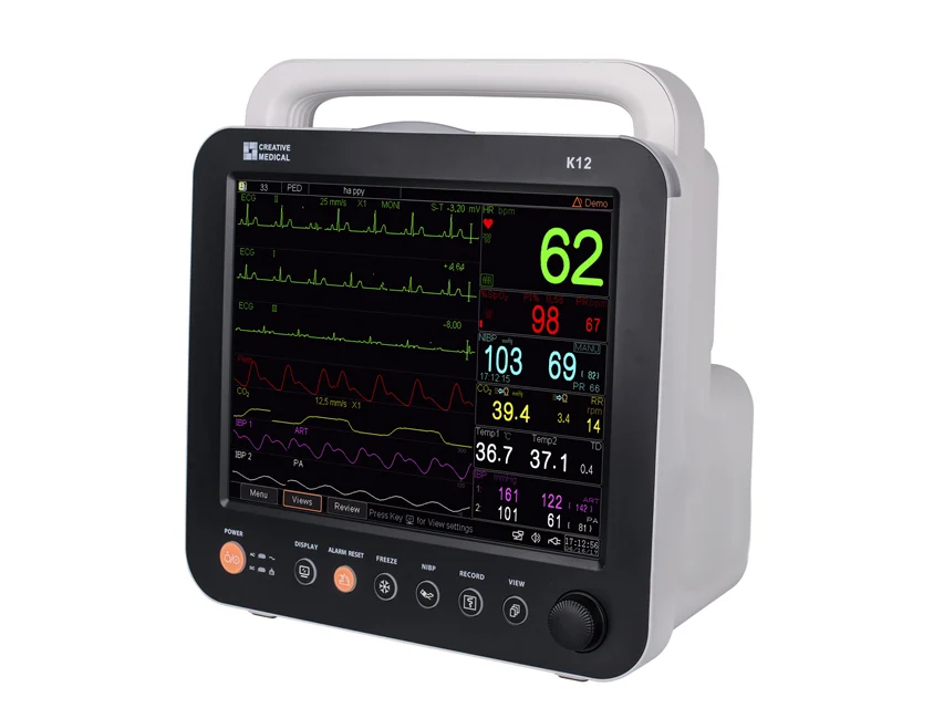 Official GIMA catalogue image for GIMA K12 TOUCHSCREEN MULTIPARAMETER MONITOR - 5 Leads ECG, article 35307