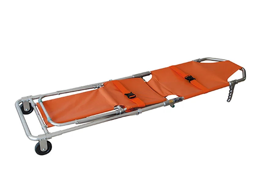 Official GIMA catalogue image for GIMA 2 IN 1 FOLDABLE STRETCHER CHAIR - orange, article 56020