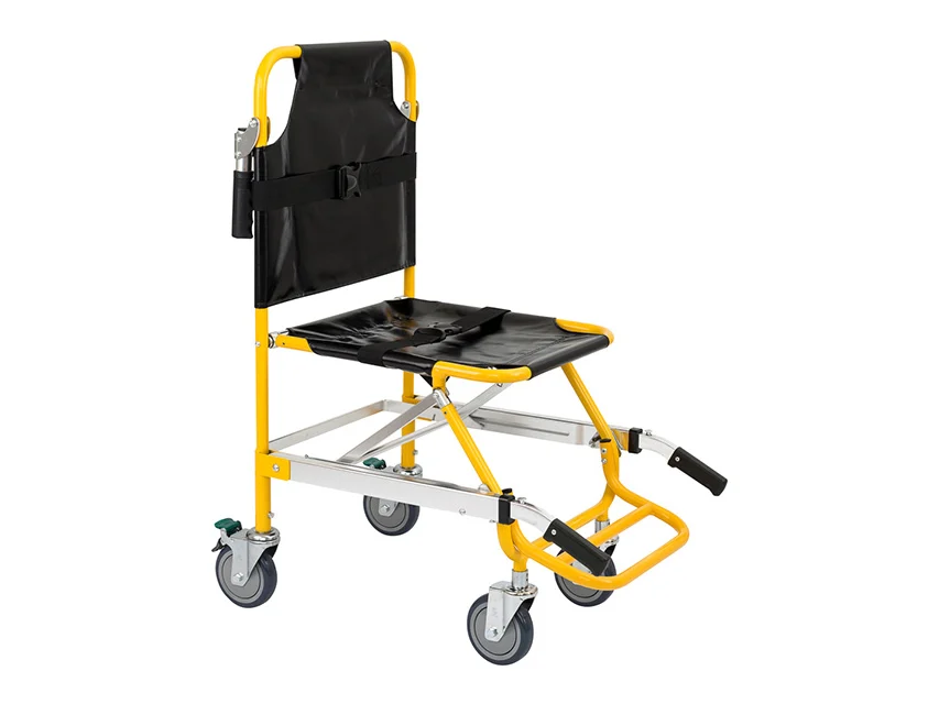 GIMA catalogue image for GIMA STAIR STRETCHER - foldable - yellow/black, article 56053