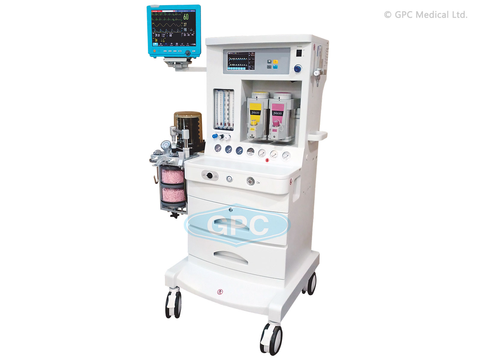 GPC Medical Anesthesia Workstation Prime Minor AM413