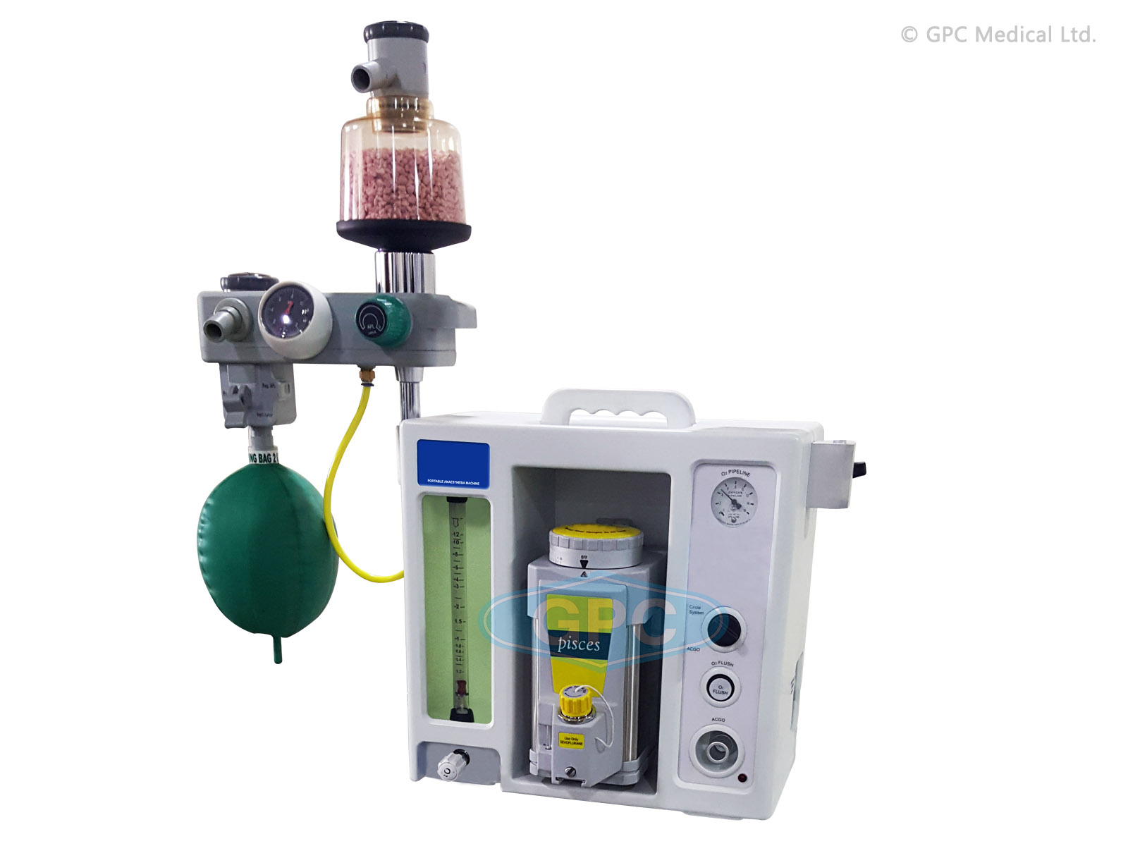 GPC Medical Portable Anesthesia Machine AM416