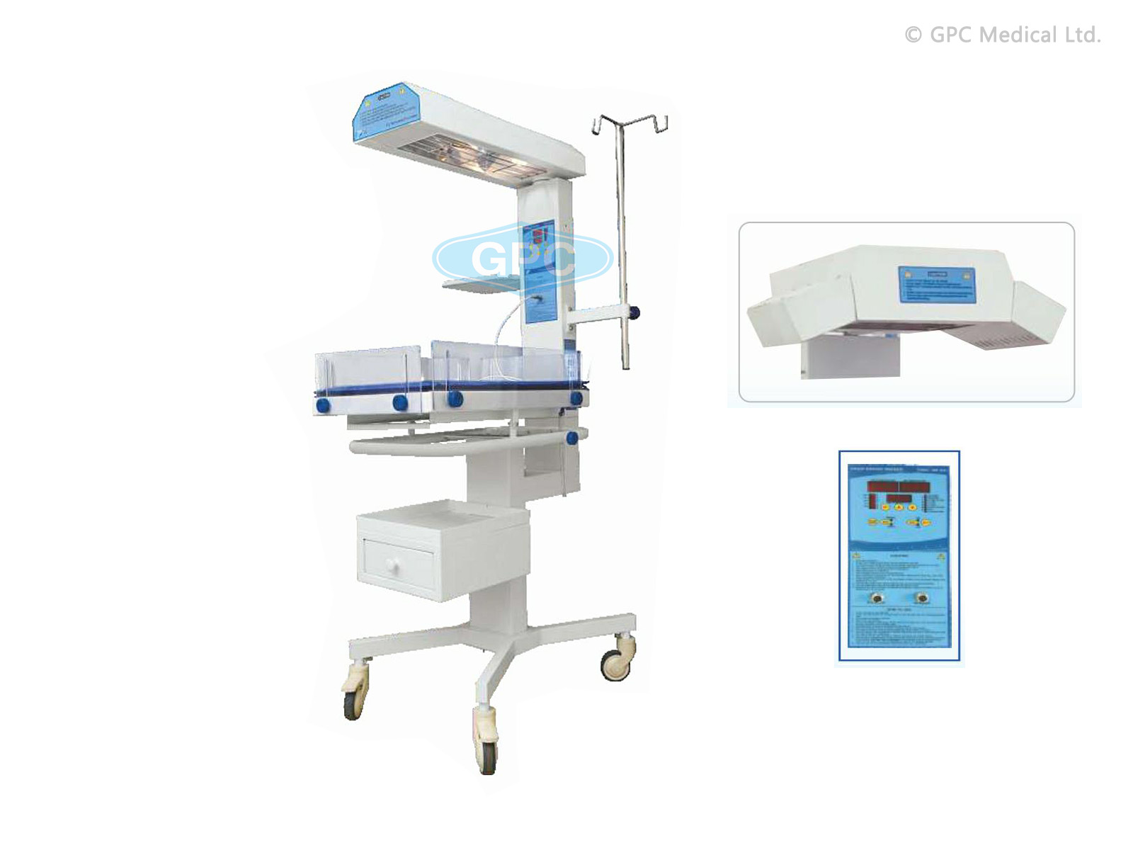 GPC Medical Infant Radiant Warmer BCE34.09