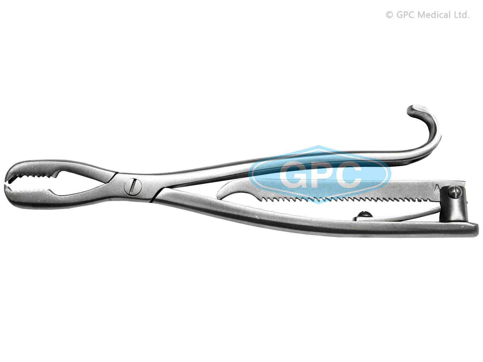 GPC Medical Lanes Bone Holding Forceps (with Ratchet) BHF1236