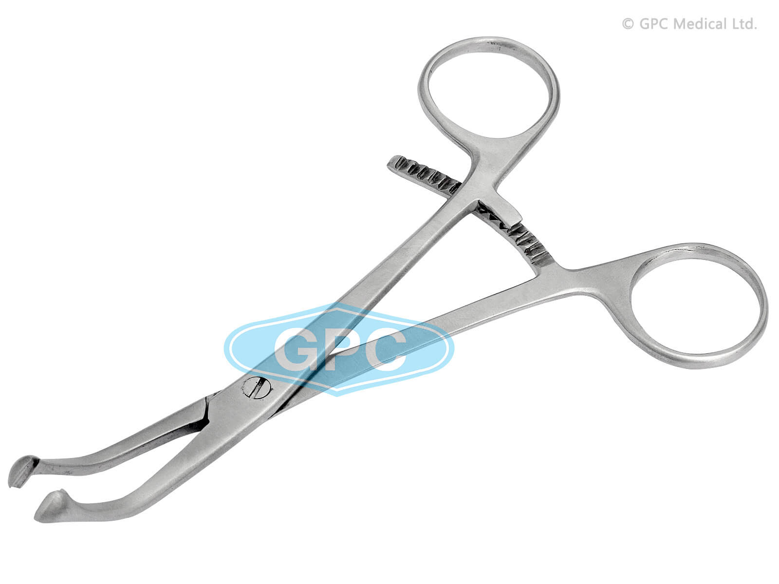 GPC Medical Mini Plate Holding Forceps BHF1239