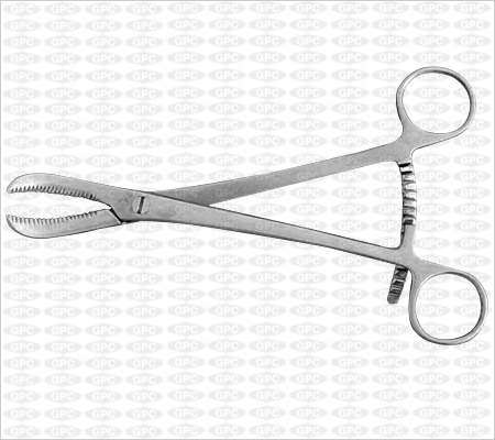 GPC Medical Reduction Forceps Serrated, Ratchet Lock BHF1247